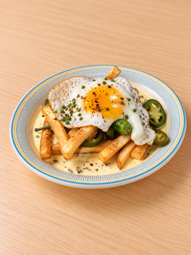 Broken Egg Fries.